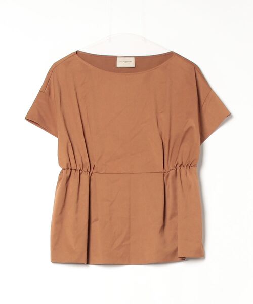 「UNITED ARROWS」 半袖ブラウス 38 ブラウン レディース