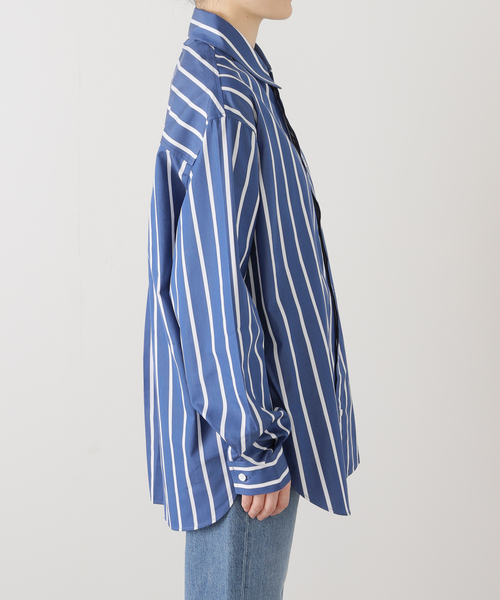 完売品 新品 25SS Deuxieme Classe マトー ストライプシャツ Deuxieme Classe（ドゥーズィエムクラス） ブラウス シャツ 「MATTEAU
