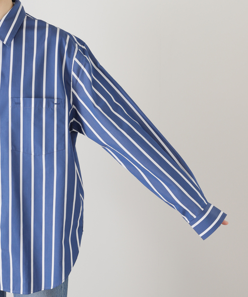完売品 新品 25SS Deuxieme Classe マトー ストライプシャツ Deuxieme Classe（ドゥーズィエムクラス） ブラウス シャツ 「MATTEAU