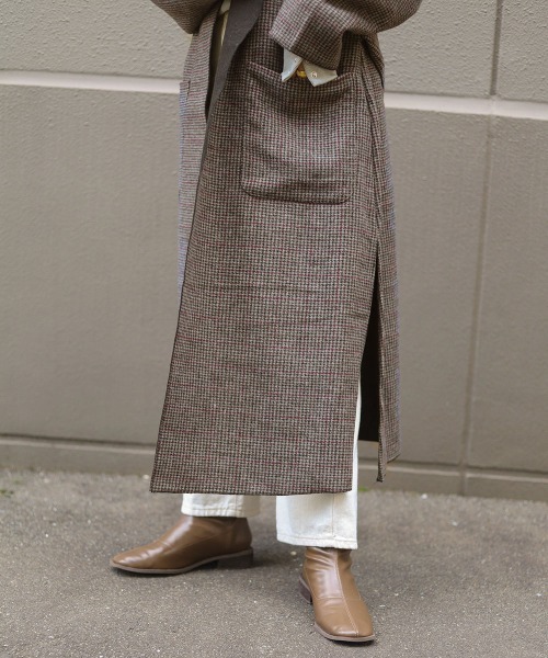 「Bab」 チェスターコート M ベージュ レディース_画像3