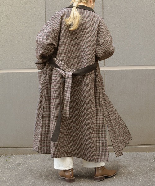 「Bab」 チェスターコート M ベージュ レディース_画像5