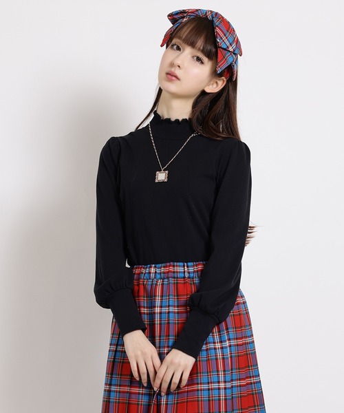 新品♡MILK♡パフスリーブトップス♡Tシャツ♡カットソー MILK - 専用 MILK ミルク パフスリーブ リボン 赤 カットソー T