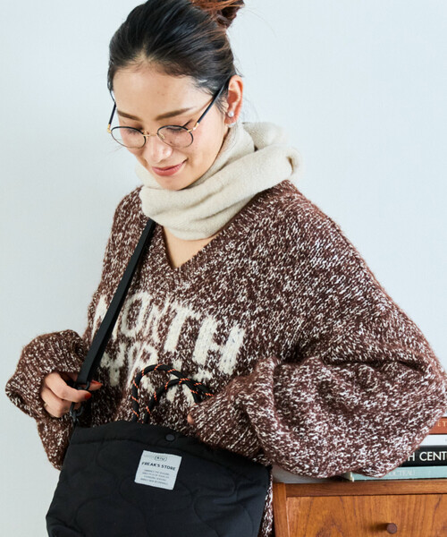 FREAK'S STORE（フリークスストア） ニット セーター メランジ Vネック