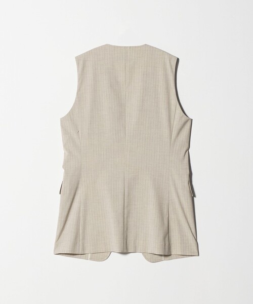 【新品・タグ付き】ユナイテッドアローズ　ボタン付き　ベスト　ジレ　ネイビー　紺 UNITED ARROWS ベスト ジレ REOPEL ミドル ‐ウォッシャブル