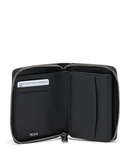 美品✨TUMI　トゥミ　長財布　特殊ナイロン　レザー　本革　ラウンドファスナー Brandol / TUMI トゥミ ラウンドファスナー長財布 ALPHA ジップ