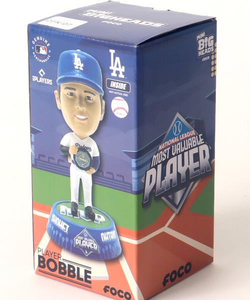 大谷翔平  ボブルヘッド  ドジャース 限定品　Mini Big heads セール】MLB MINI BIG HEADS/大谷翔平 ボブルヘッド