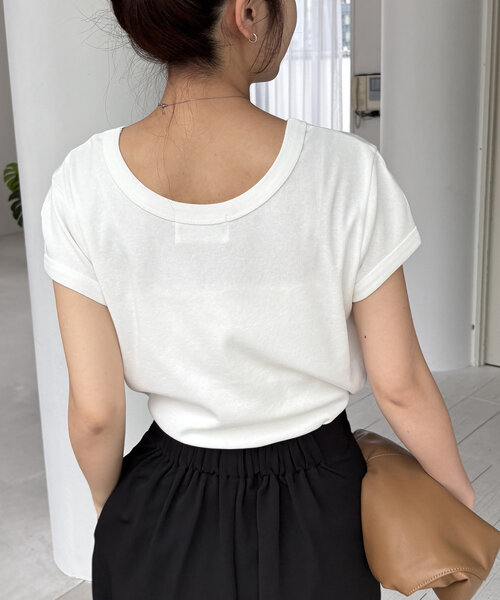 「CAPRICIEUX LE'MAGE」 半袖Tシャツ FREE イエロー レディース_画像9