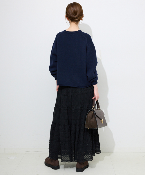 SLOBE IENA（スローブイエナ） ニット セーター エンブロイダリー