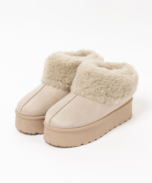 ブーツ スノーシューズ 厚底ムートンサボ/AND YUA ANY/571611 キッズ 子供 女の子 | GLOBAL WORK | 12