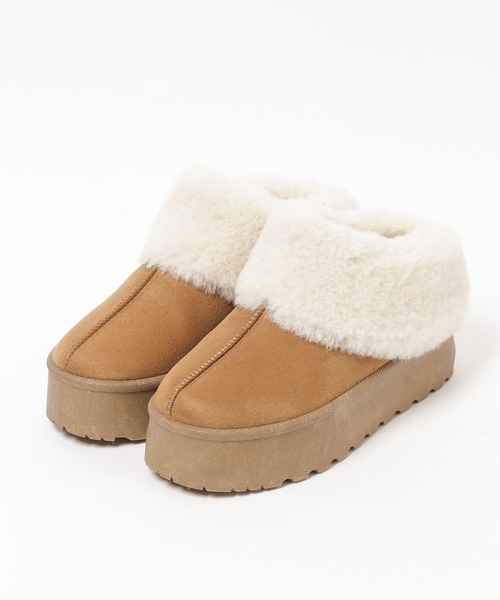 ブーツ スノーシューズ 厚底ムートンサボ/AND YUA ANY/571611 キッズ 子供 女の子 | GLOBAL WORK | 13