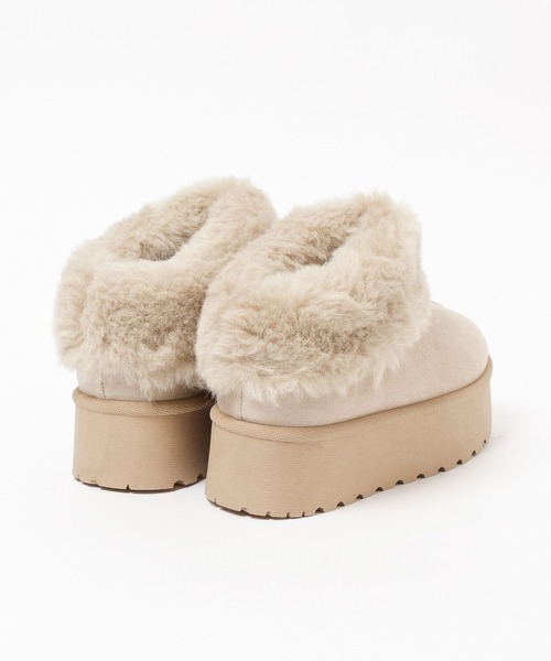ブーツ スノーシューズ 厚底ムートンサボ/AND YUA ANY/571611 キッズ 子供 女の子 | GLOBAL WORK | 16