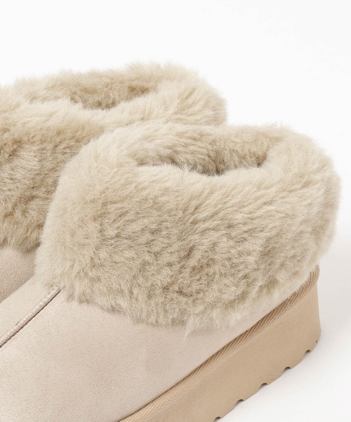 ブーツ スノーシューズ 厚底ムートンサボ/AND YUA ANY/571611 キッズ 子供 女の子 | GLOBAL WORK | 20