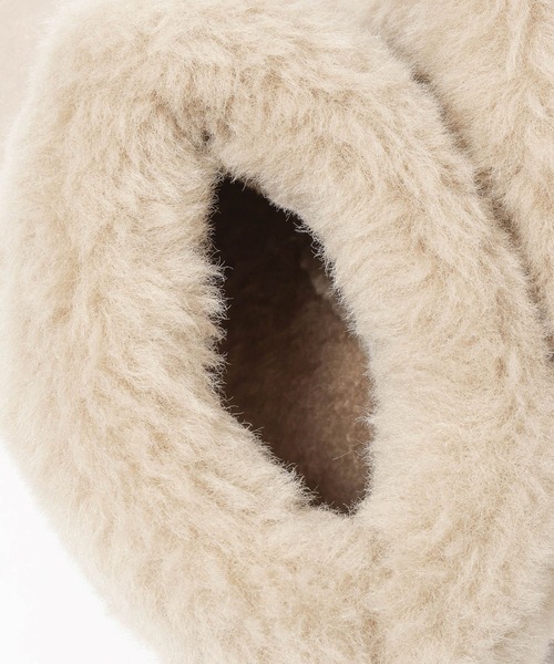 ブーツ スノーシューズ 厚底ムートンサボ/AND YUA ANY/571611 キッズ 子供 女の子 | GLOBAL WORK | 22