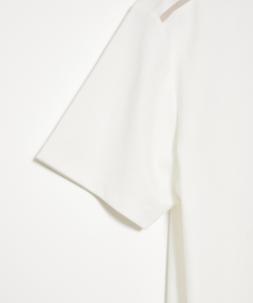 「5351 POUR LES HOMMES」 半袖シャツ 50 ホワイト メンズの画像4