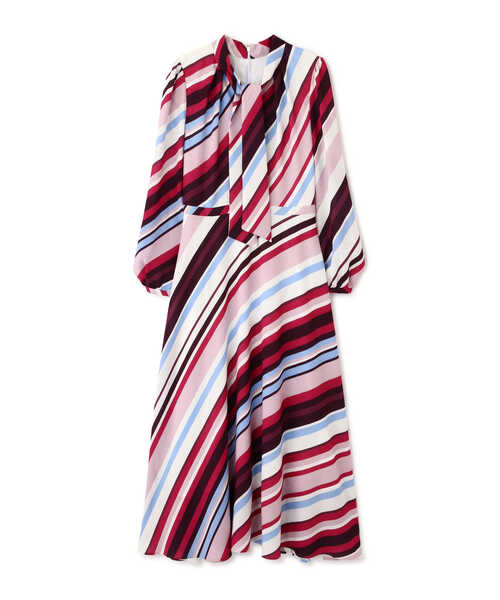 PINKY&DIANNE（ピンキー アンド ダイアン） 長袖ワンピース 38 ブルー