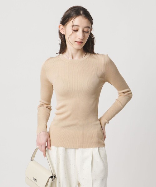 UNITED ARROWS（ユナイテッドアローズ） ニット セーター シルク リブ