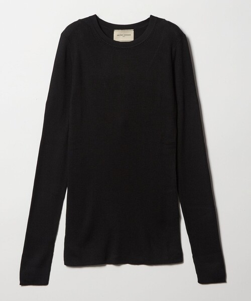 ユナイテッドアローズ シルクリブ ニット UNITED ARROWS（ユナイテッドアローズ） ニット セーター シルク リブ