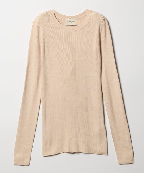 UNITED ARROWS（ユナイテッドアローズ） ニット セーター シルク リブ