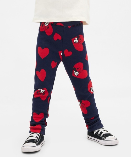 GAP（ギャップ） レギンス スパッツ × ディズニー あったか裏地 