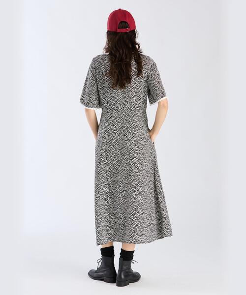 To b. by agnes 「To b.」 半袖ワンピース 40 ブラック レディース