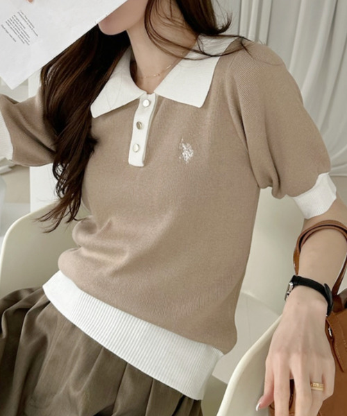 U.S. POLO ASSN.（ユーエスポロアッスン） ポロシャツ ポロ 「U.S.