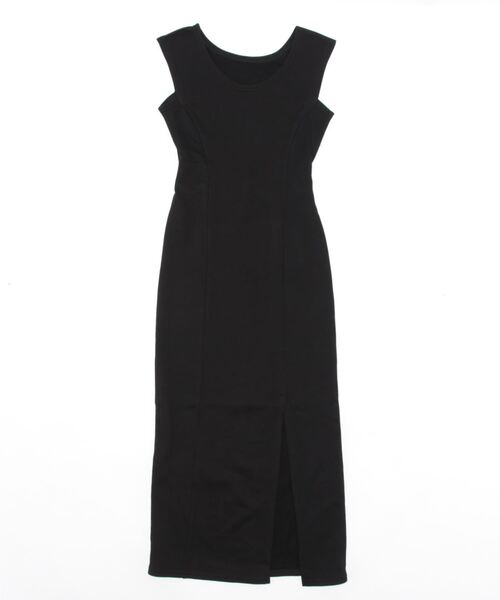 黒のノースリーブワンピース 370118167_4.jpg