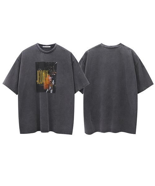 「MASONPRINCE」 半袖Tシャツ X-SMALL ダークグレー メンズ_画像2