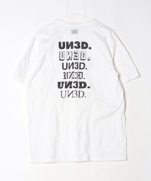 「UN3D.」 半袖Tシャツ X-LARGE ホワイト レディースの画像