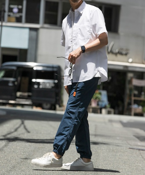 「URBAN RESEARCH ROSSO MEN」 半袖シャツ LARGE ホワイト メンズ_画像5