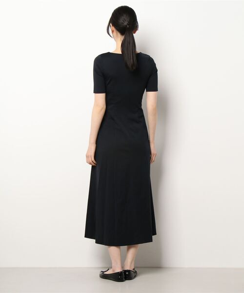 JENNE ブラックシャツワンピース 半袖 JENNE」 半袖ワンピース SMALL ブラック レディース : ZOZOTOWN Yahoo