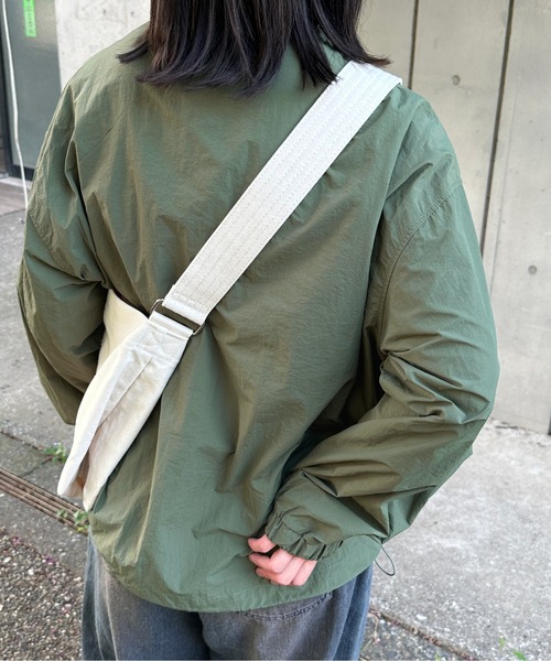 「kutir」 ナイロンブルゾン LARGE ブラック レディース_画像8