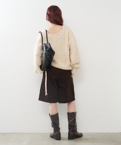 Kastane（カスタネ） パンツ 「2サイズ展開」コーデュロイハーフパンツ