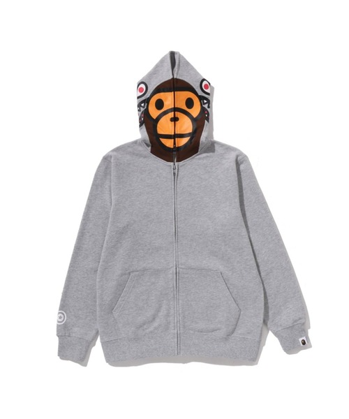 A BATHING APE（アベイシングエイプ） パーカー MILO SHARK ZIP HOODIE