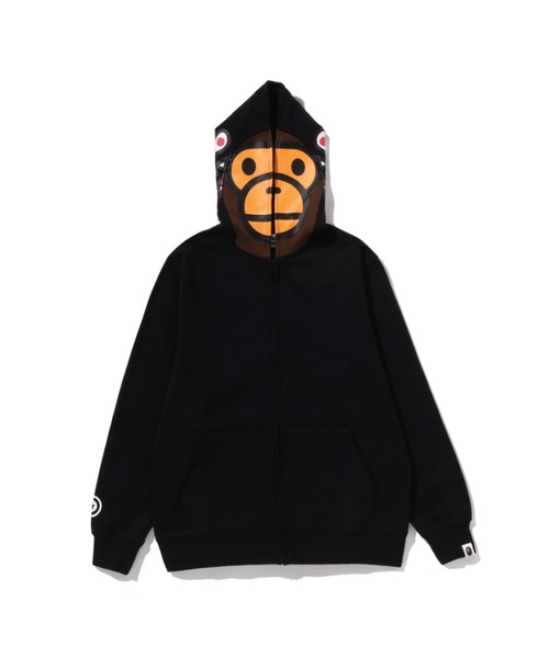 A BATHING APE（アベイシングエイプ） パーカー MILO SHARK ZIP HOODIE