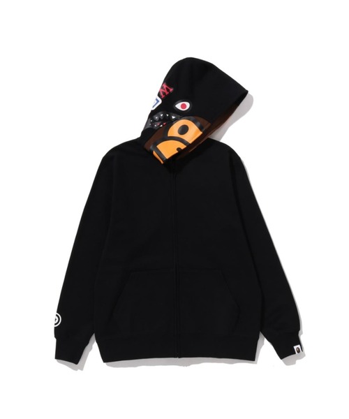 A BATHING APE（アベイシングエイプ） パーカー MILO SHARK ZIP HOODIE