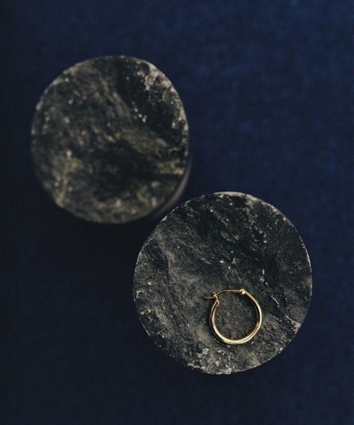 LIDnM（リドム） ピアス Llife 18KGP PIERCE メンズ : ZOZOTOWN Yahoo