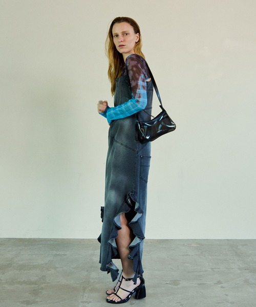 MAISON SPECIAL（メゾンスペシャル） ワンピース Frill Denim Dress