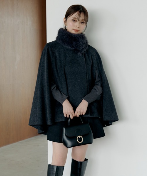 snidel ♡ ポンチョ SNIDEL（スナイデル） ポンチョ ONE SIZE ベージュ レディース