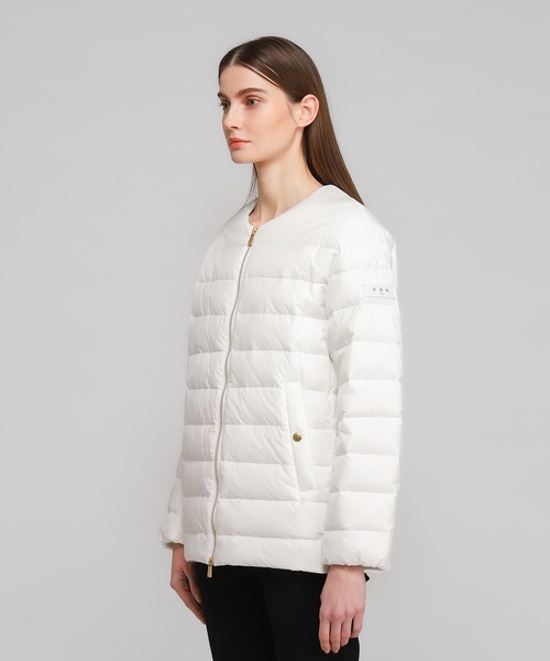 ✨2way✨タトラスTATRAS ダウンジャケット ウールダウン 02 グレー TATRAS（タトラス） ダウンジャケット 2 グレー レディース : ZOZOTOWN