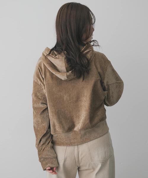 【新品未着用】LUDLOWラドロー♡ベロアジップアップパーカー LUDLOW - 【新品未着用】LUDLOWラドロー♡ベロアジップアップパーカー