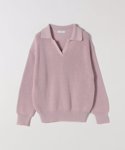 SHIPS any ニット セーター any:「手洗い可能」コットン ミックス