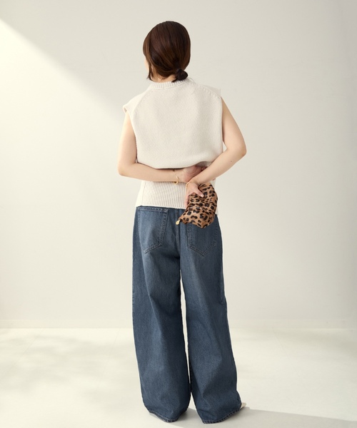 Plage」 デニムパンツ 38 ブルー レディース plage｜vintage like