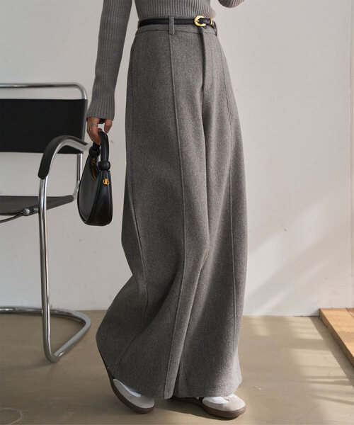 KOBE LETTUCE（神戸レタス） パンツ センターシームフェイクウール