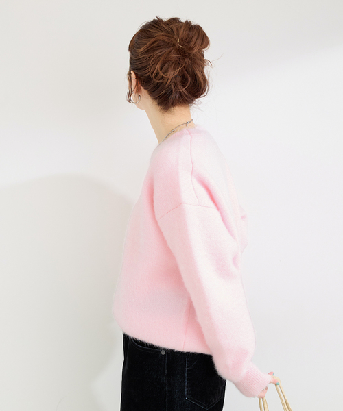 B.C STOCK（ベーセーストック） ニット セーター 手洗い可 / シャイン