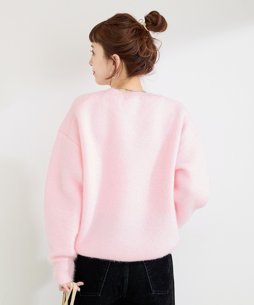 B.C STOCK（ベーセーストック） ニット セーター 手洗い可 / シャイン