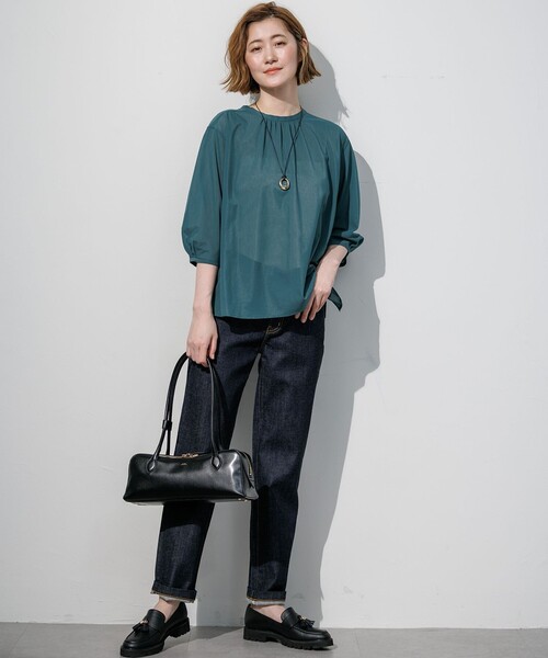 パンツ 23区DENIM ストレートフィット デニムパンツ レディース