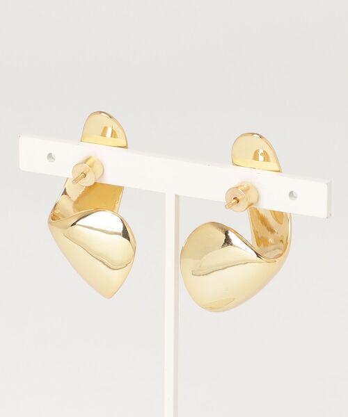 ピアス リボン ダングル ピアス レディースの画像