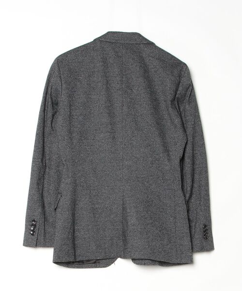 「INHERIT」 テーラードジャケット S グレー メンズ_画像2