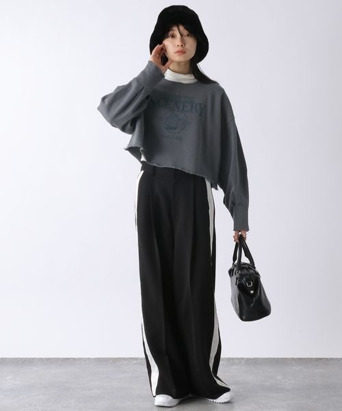 「JEANASIS」 パンツ FREE ブラック レディース_画像5