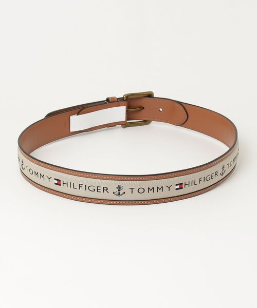 「TOMMY HILFIGER」 ベルト 32 カーキ メンズ_画像2